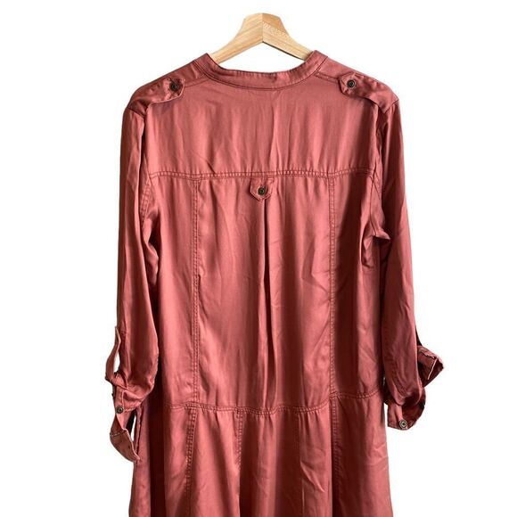 Anthropologie button down long sleeve dress - Picture 4 of 9
